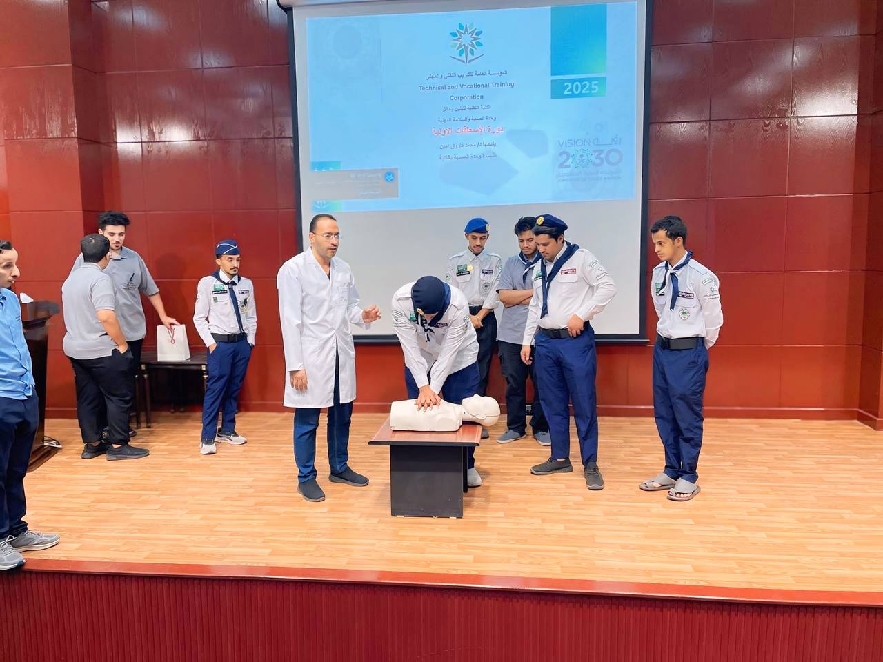 تدريب الاسعافات الاولية